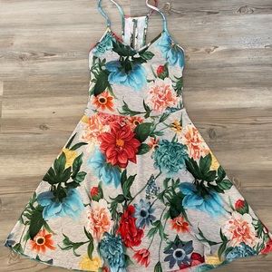 Stretchy skater dress